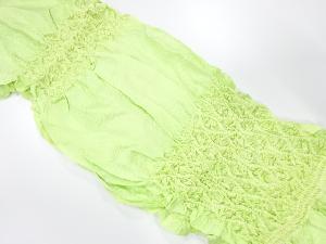 正絹　絞り　帯揚げ